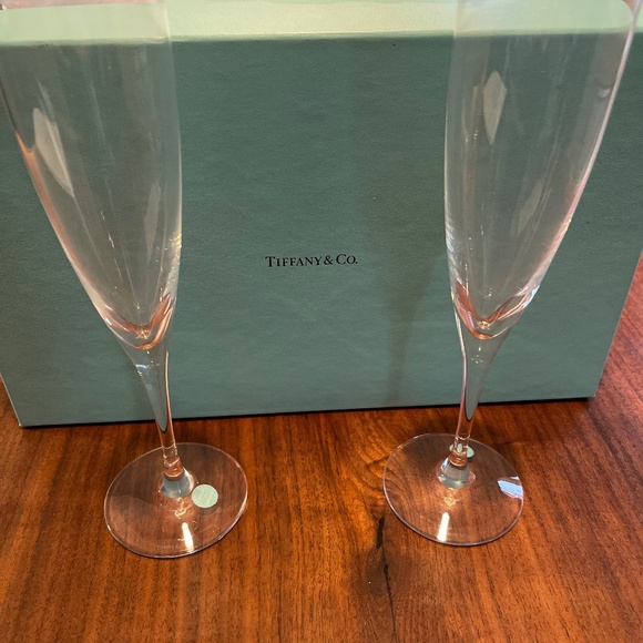 Tiffany & Co. Dining New Tiffany Co Champagne Glasses Poshmark